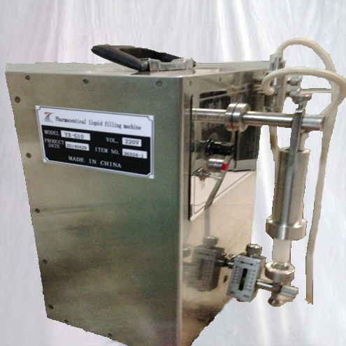 Перорална течна ампула бочица машина за пуњење раствора мала лабораторијска таблица користи квантитативну хемијску опрему за пуњење апотека